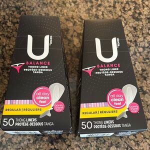 U by Kotex Balance Thong Liners Bundle